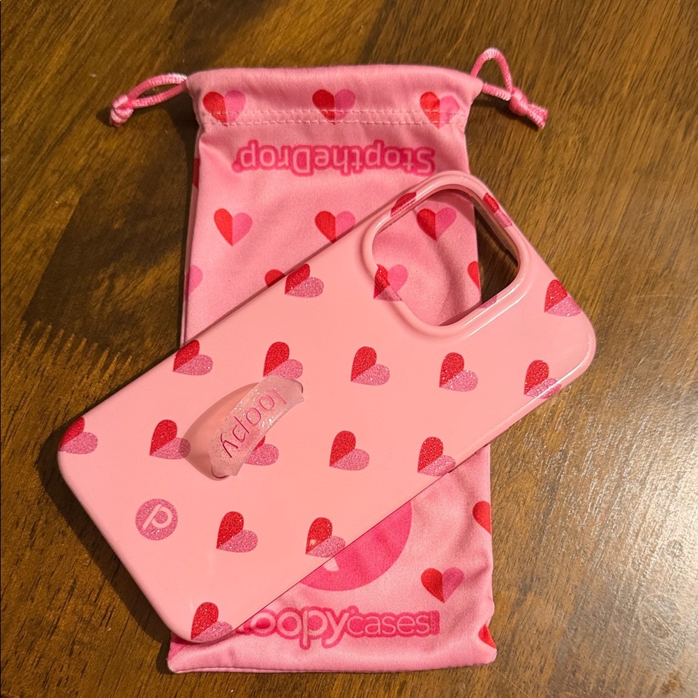 iPhone 14 Pro Max Heart Loopy Phone Case